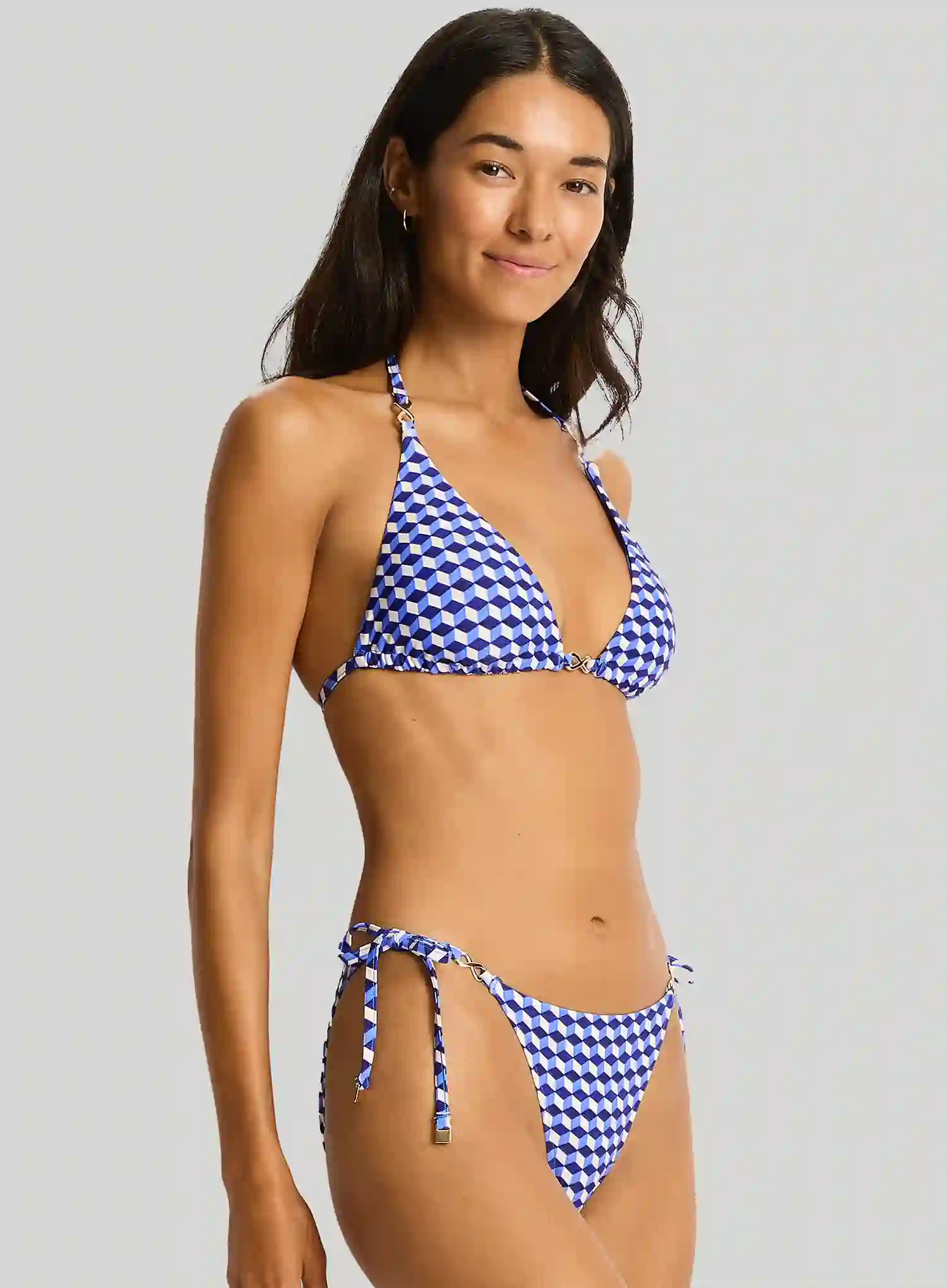 Sea Level: Solara Tie Side Pant Blue