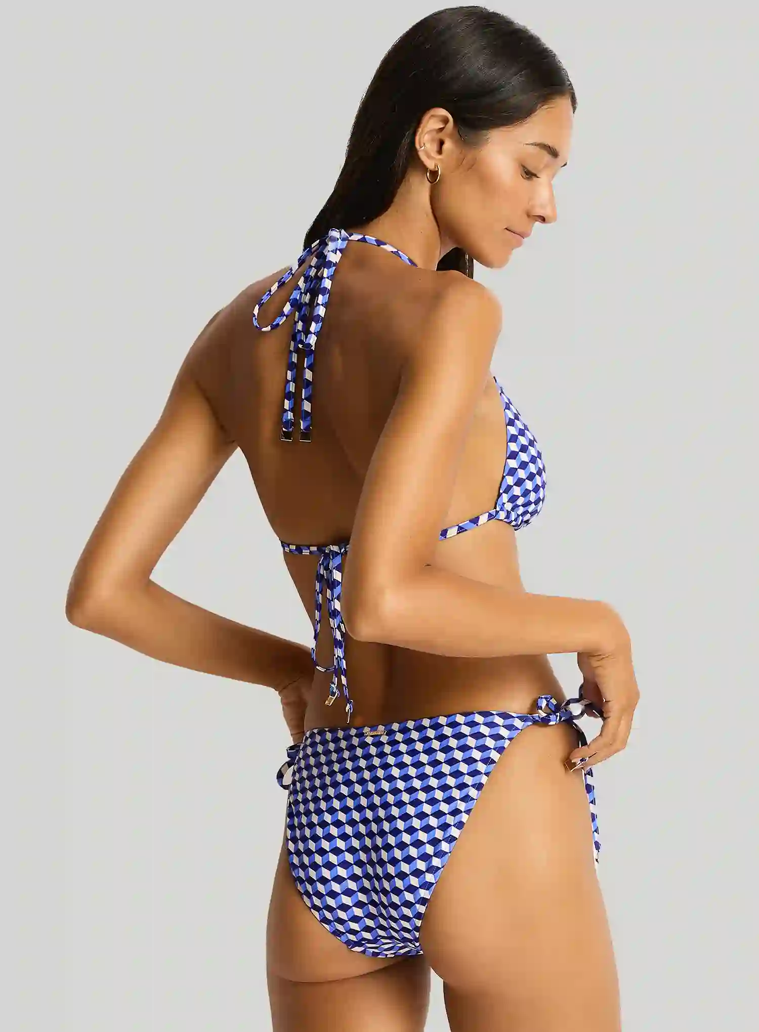 Sea Level: Solara Tie Side Pant Blue - Image 2