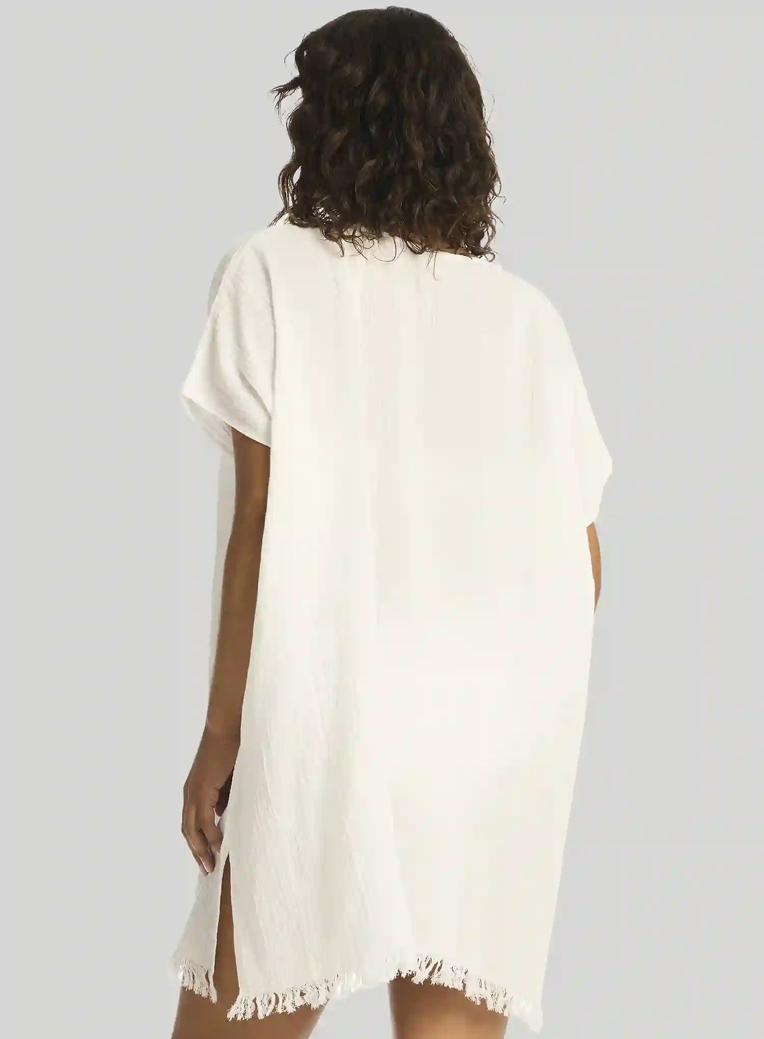 Sea Level: Sunset Kaftan White - Image 2