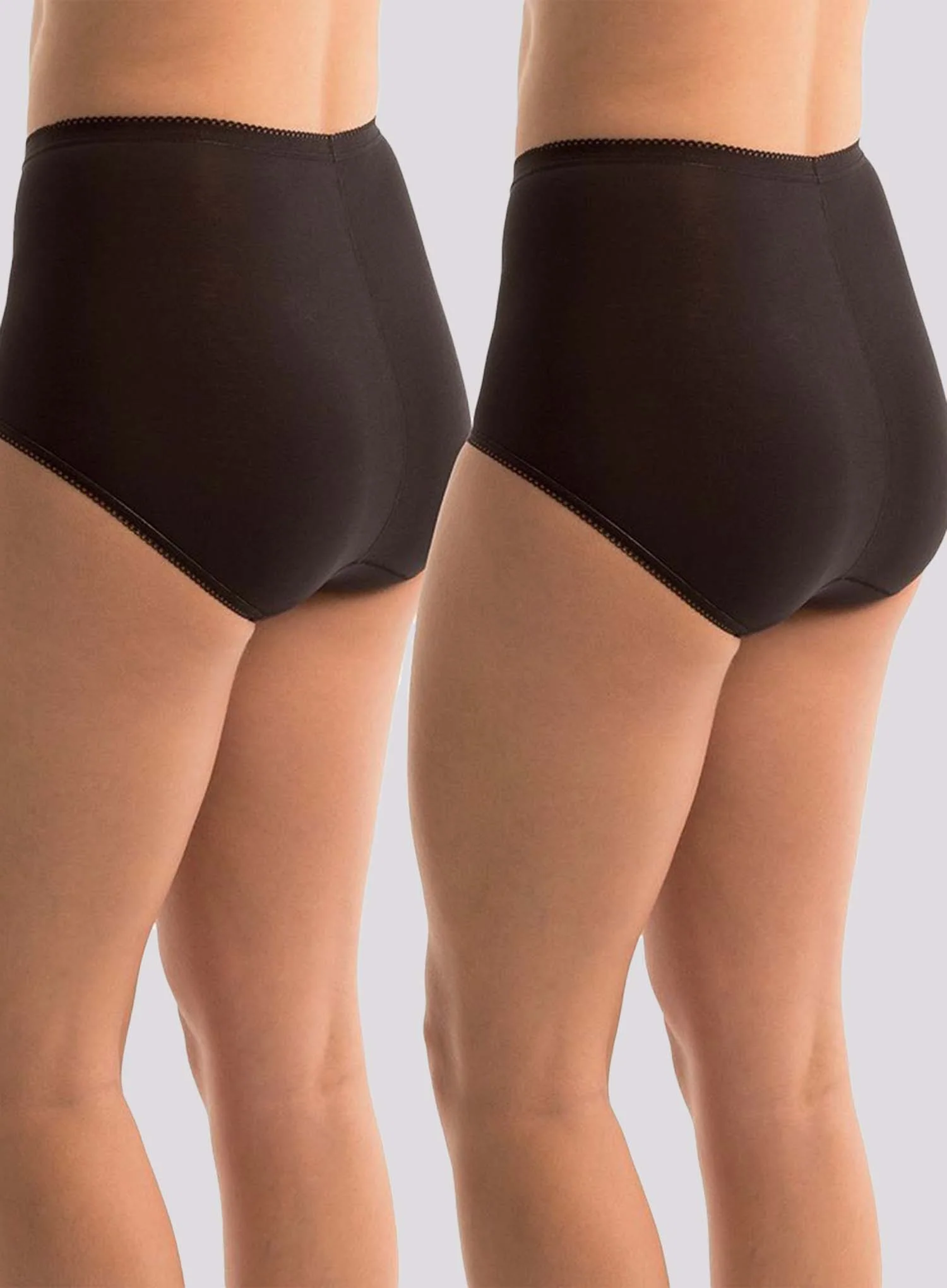 Sloggi: Sloggi Maxi 2 Pack Black - Image 2
