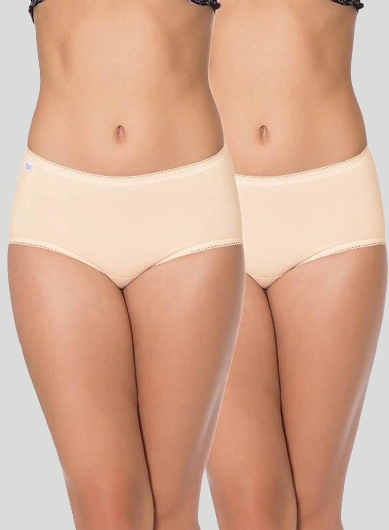 Sloggi: Sloggi Midi 2 Pack Fresh Powder - Image 3