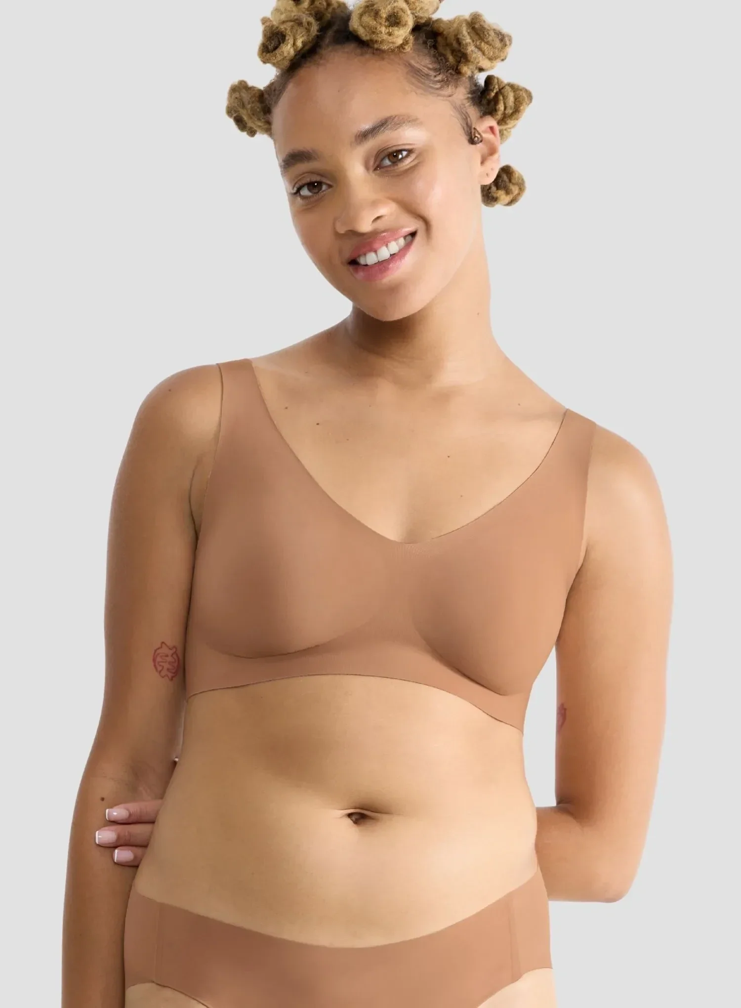 Sloggi: ZERO Feel 2.0 Bralette Nostalgic Brown - Image 2