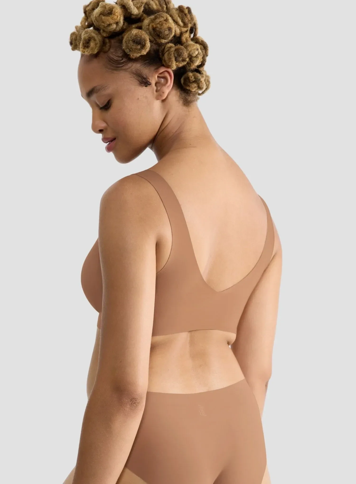 Sloggi: ZERO Feel 2.0 Bralette Nostalgic Brown - Image 3
