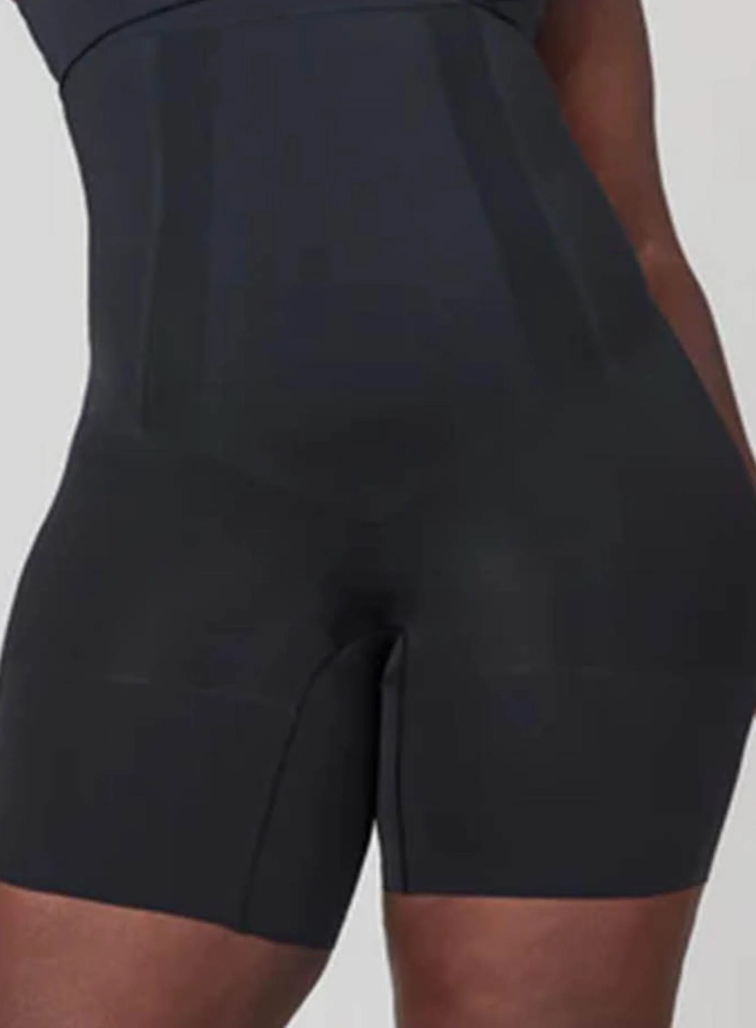 Spanx: Oncore High Waisted Mid Thigh Slimmer Black - Image 5