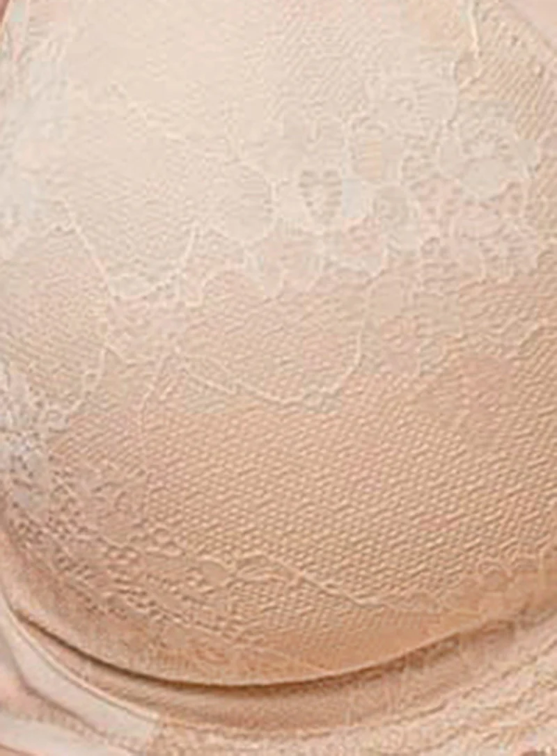 Triumph: Contouring Sensation Minimising Bra Nude Beige - Image 4