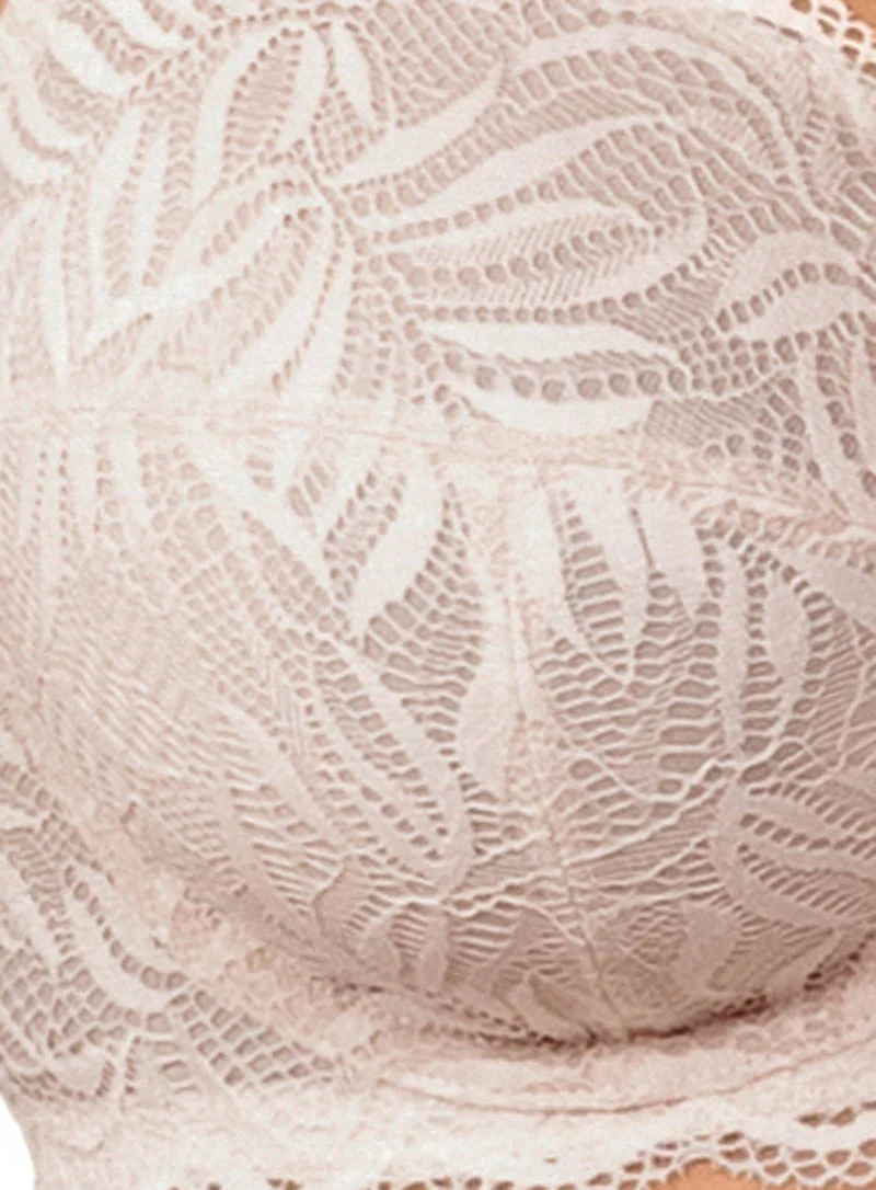 Triumph: Essential Lace Balconette Bra Nude Pink - Image 5