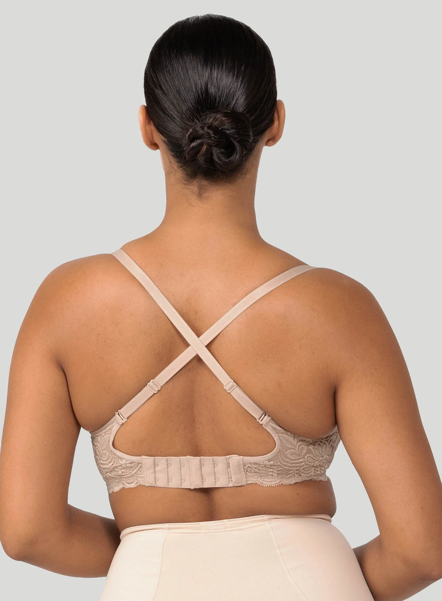 Triumph: Gorgeous Mama Lace Maternity Bra Nude - Image 3