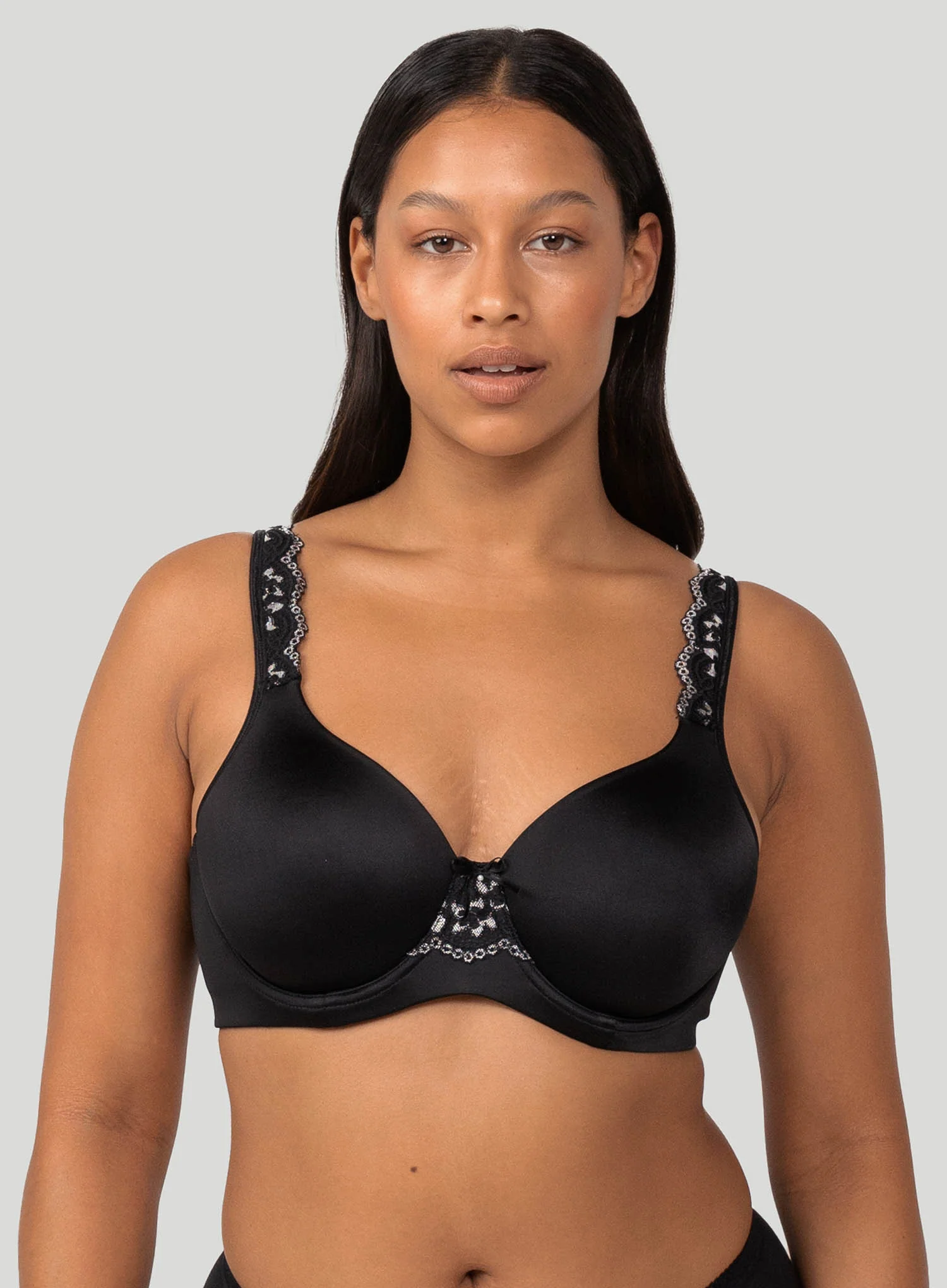 Triumph: Gorgeous Silhouette Underwired Bra Black - Image 4