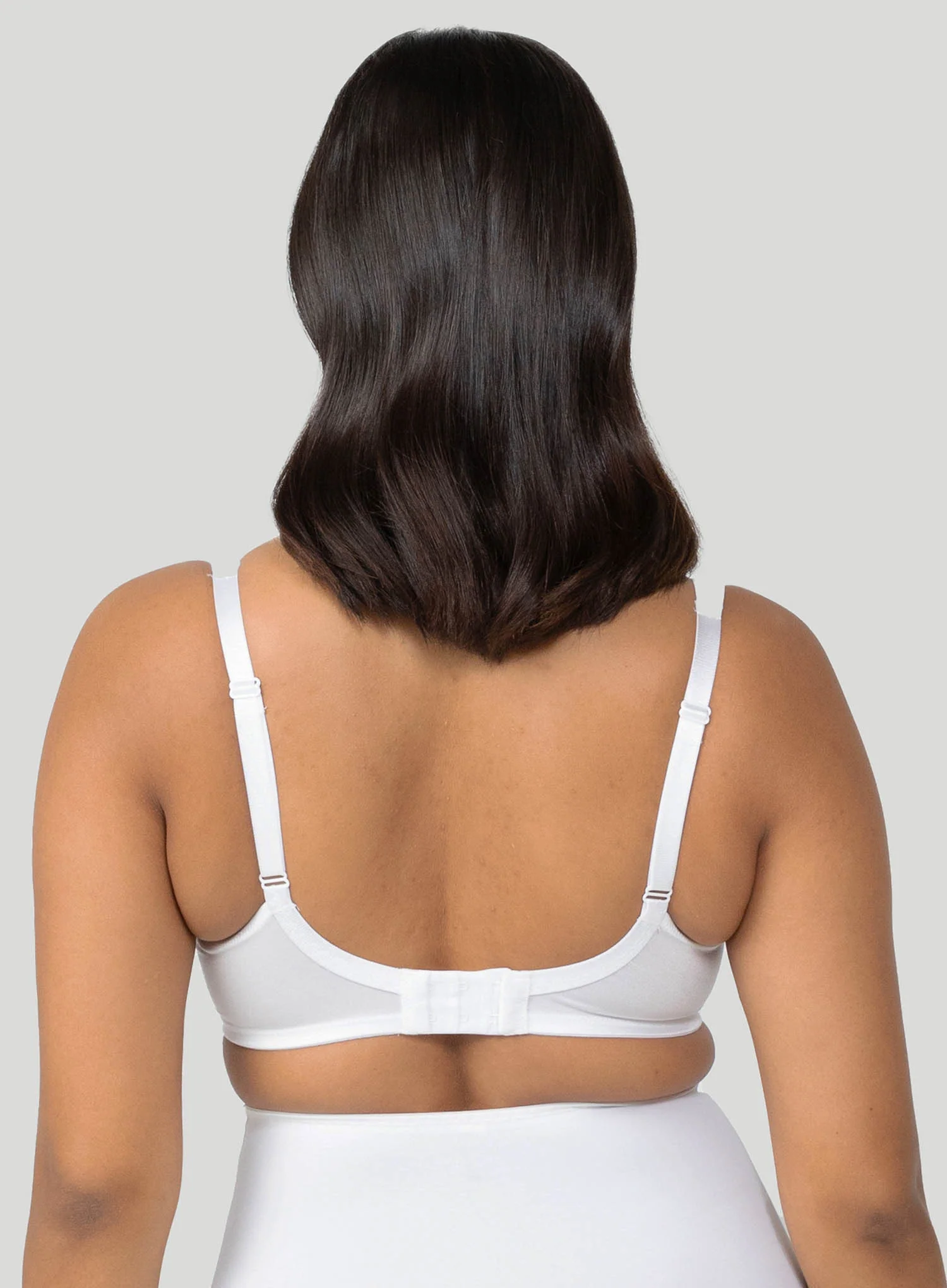 Triumph: Lacy Minimiser Bra White - Image 3