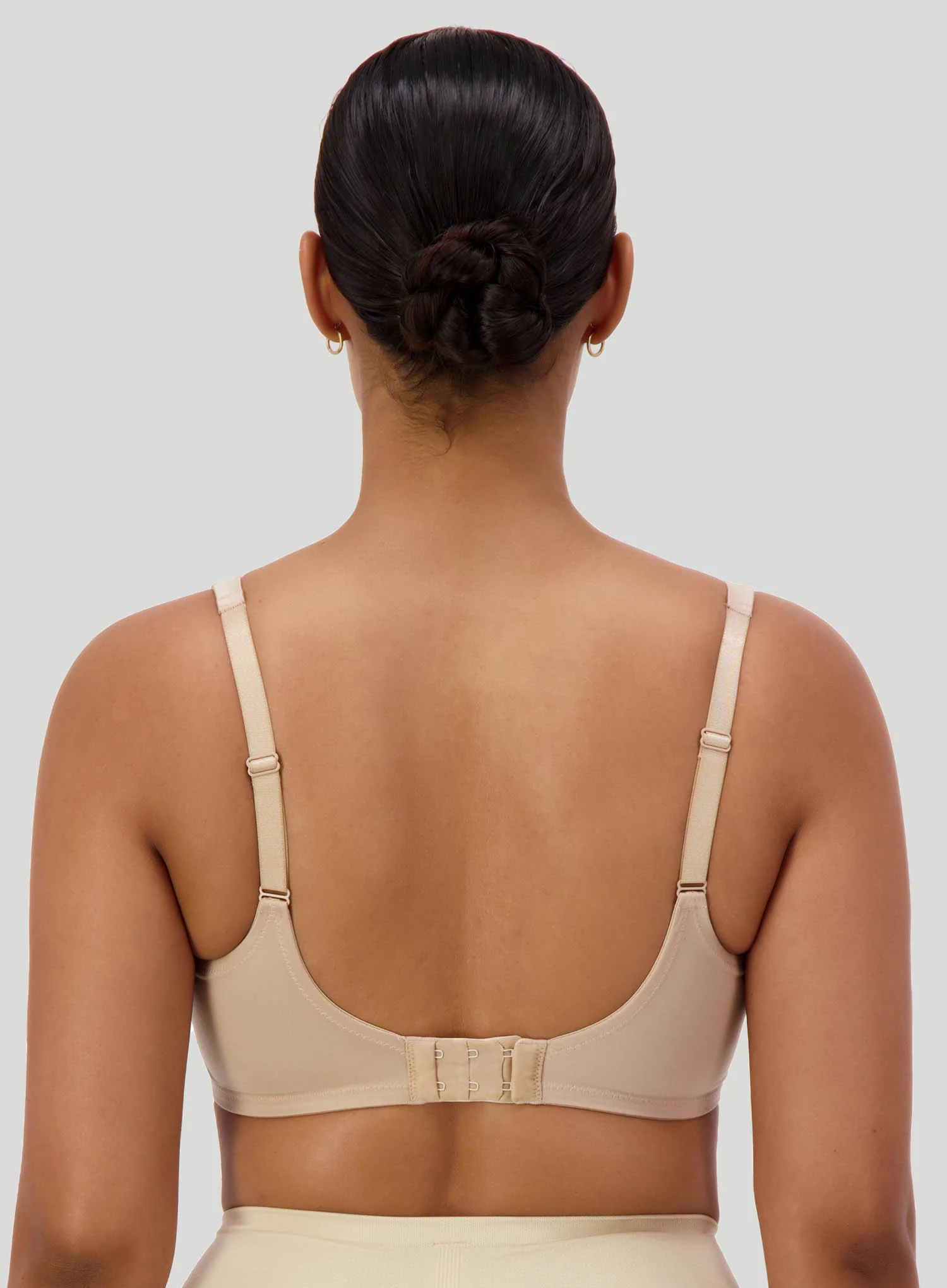 Triumph: Lacy Minimiser Wirefree Bra New Beige - Image 3