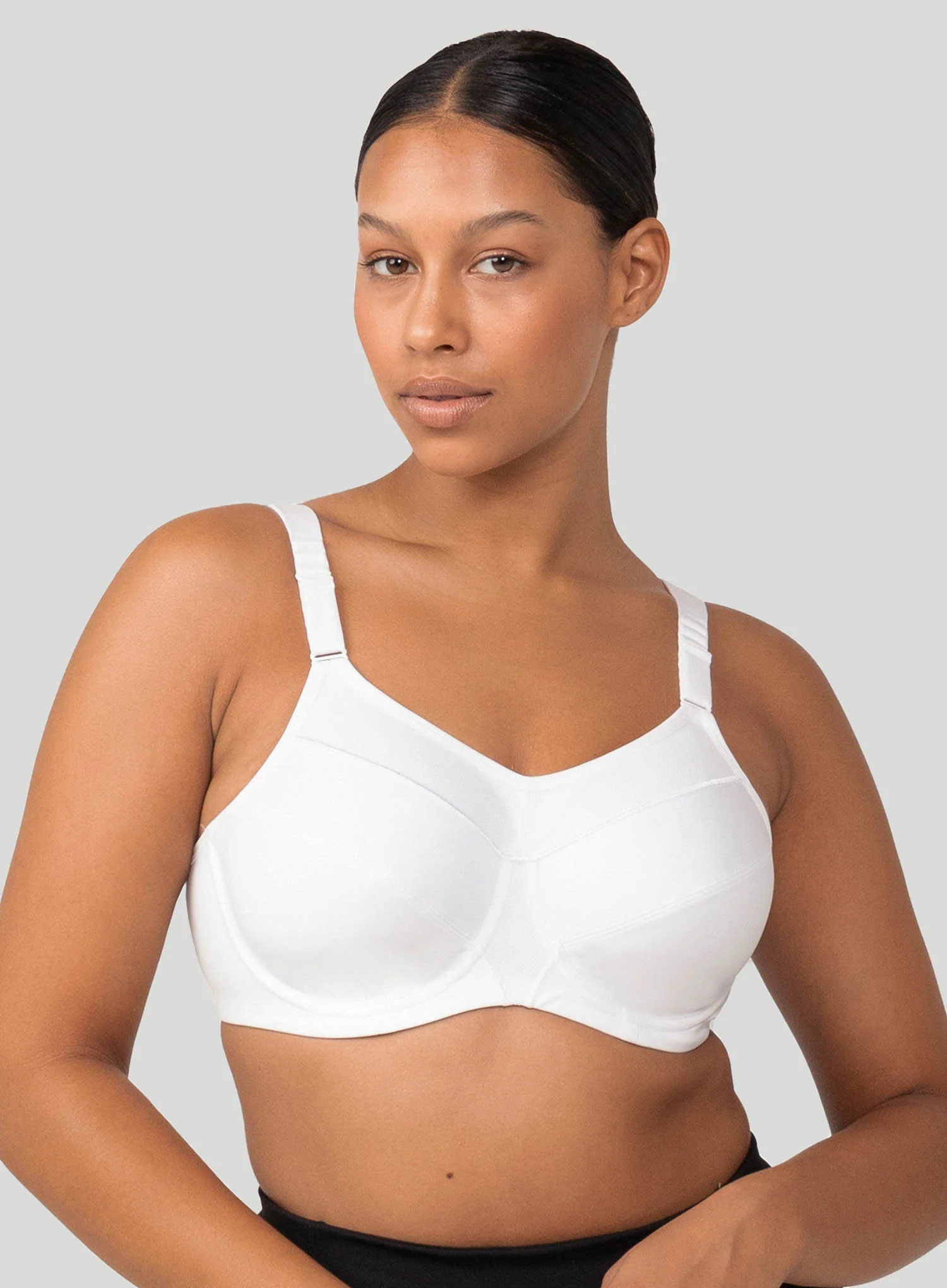 Triumph: Triaction Ultra Sports Bra W White - Image 5