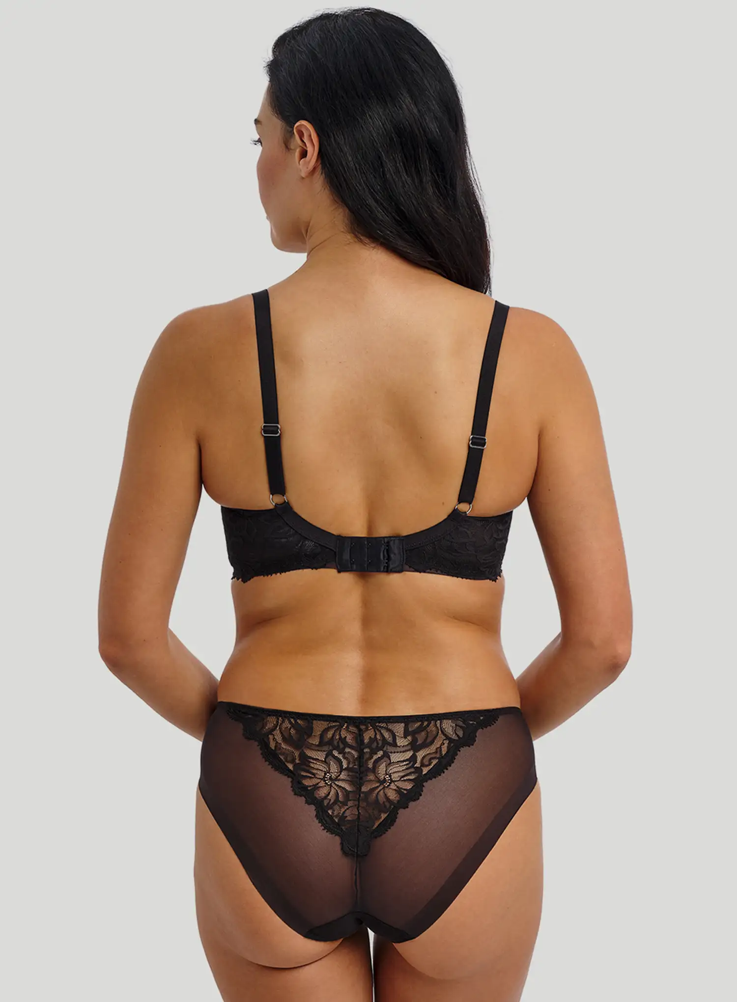 Wacoal: Abellia Underwired Bra Black - Image 3