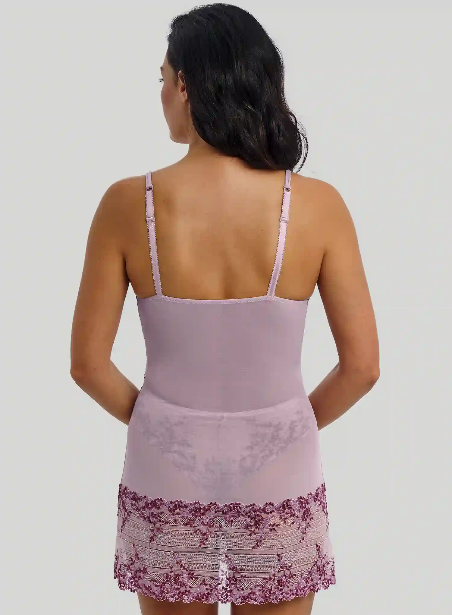 Wacoal: Embrace Lace Chemise Keepsake Lilac - Image 2