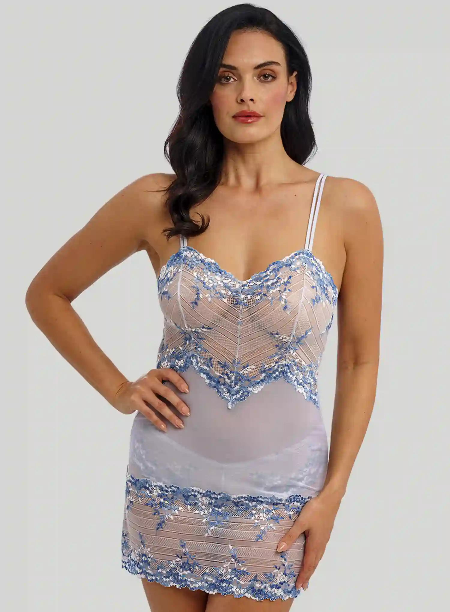 Wacoal: Embrace Lace Chemise Micro Chip