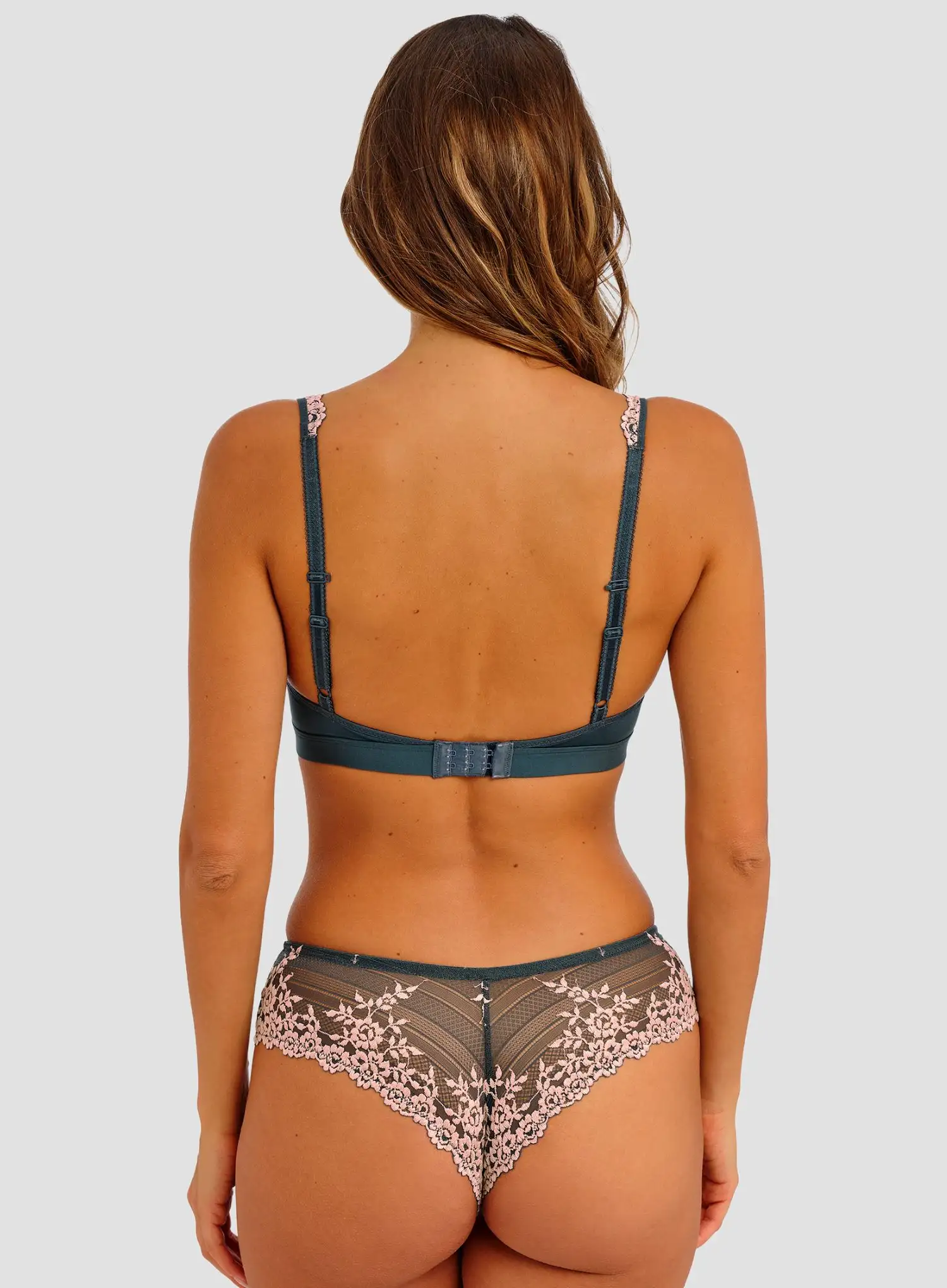 Wacoal: Embrace Lace Soft Cup Bra Slate Pink - Image 2