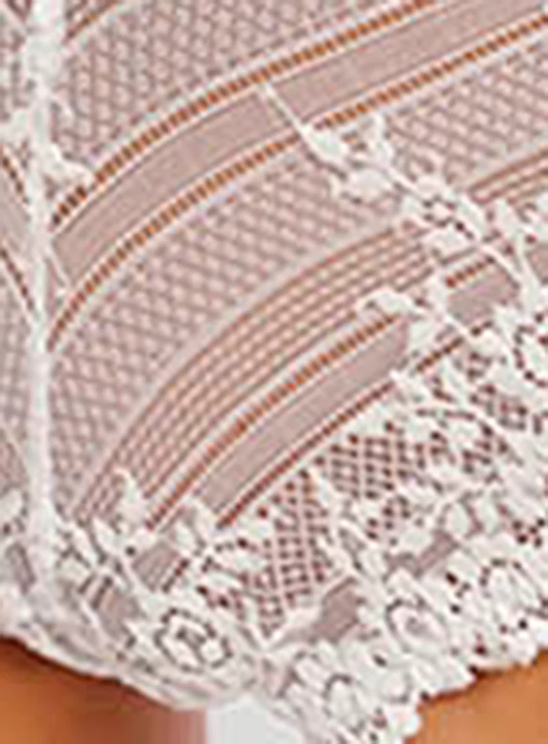 Wacoal: Embrace Lace Tanga Delicious White - Image 4