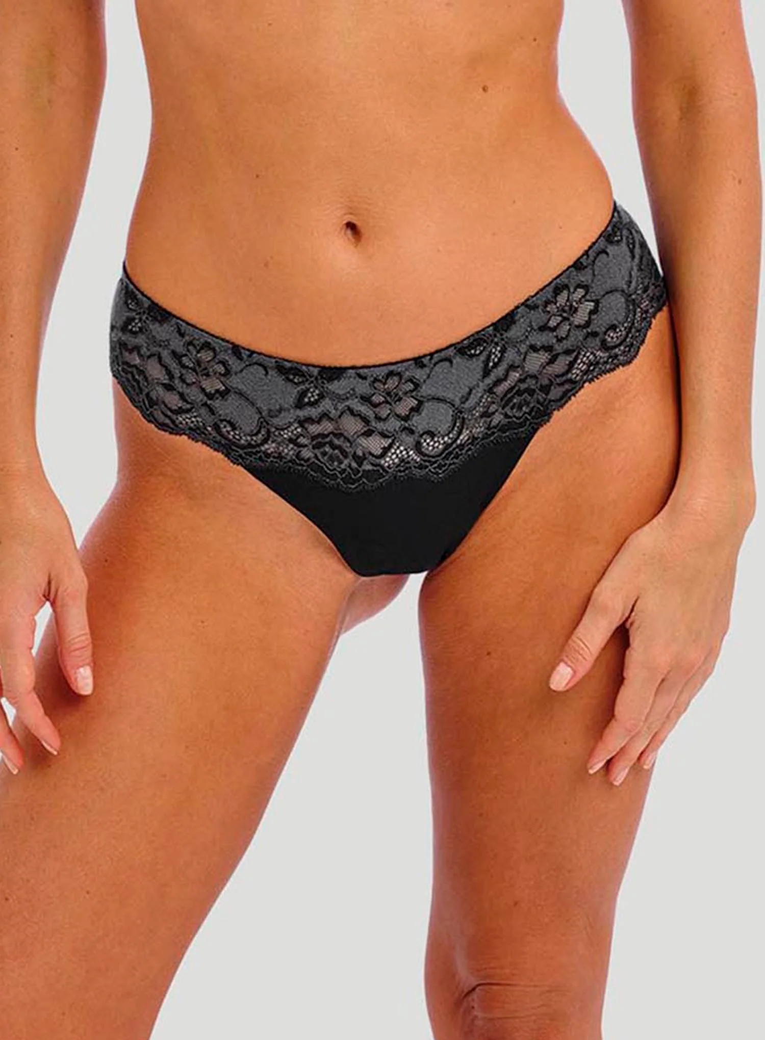 Wacoal: Florilege Tanga Black - Image 4