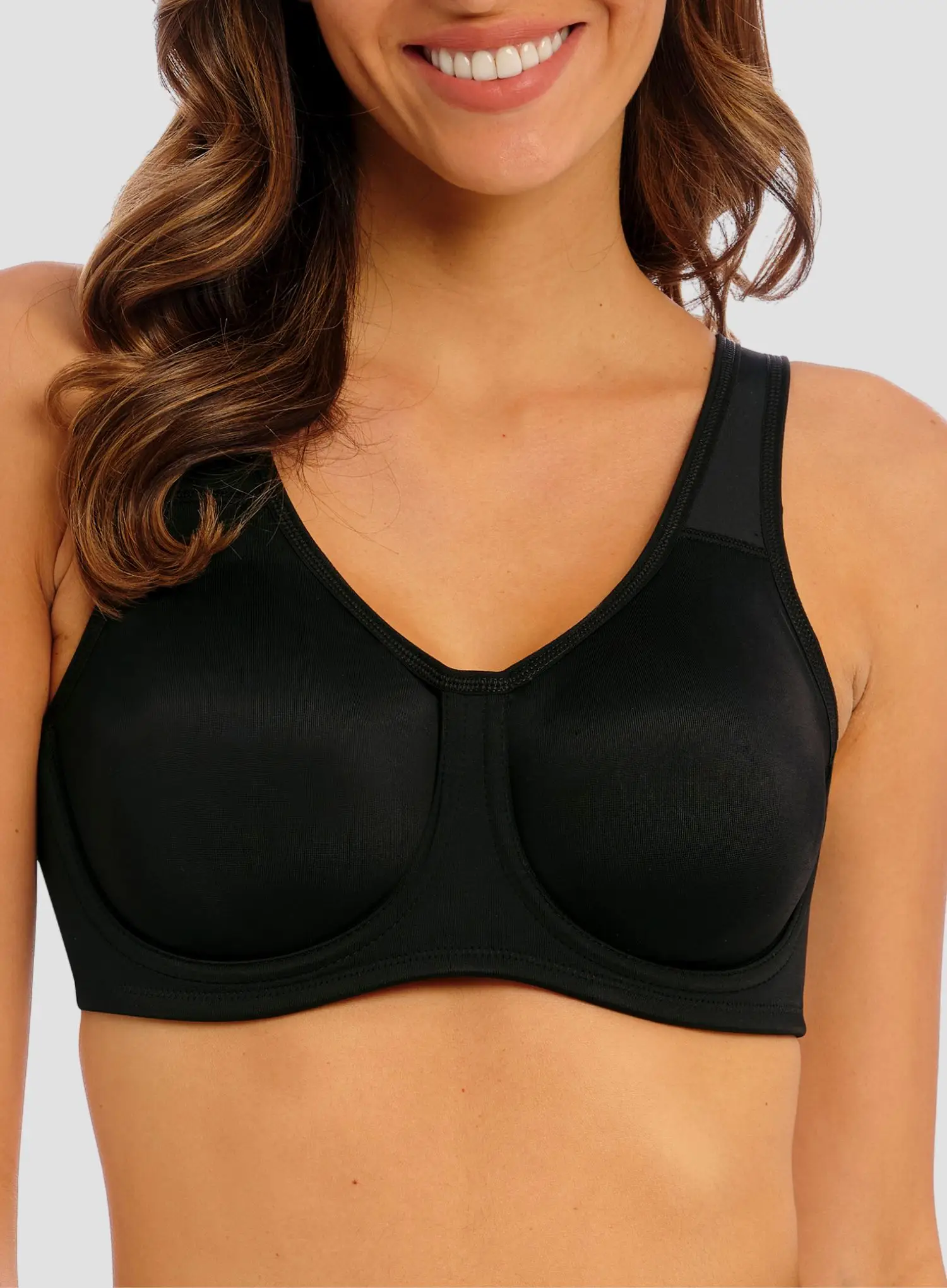 Wacoal: Simone Wacoal Sports Bra Black - Image 5